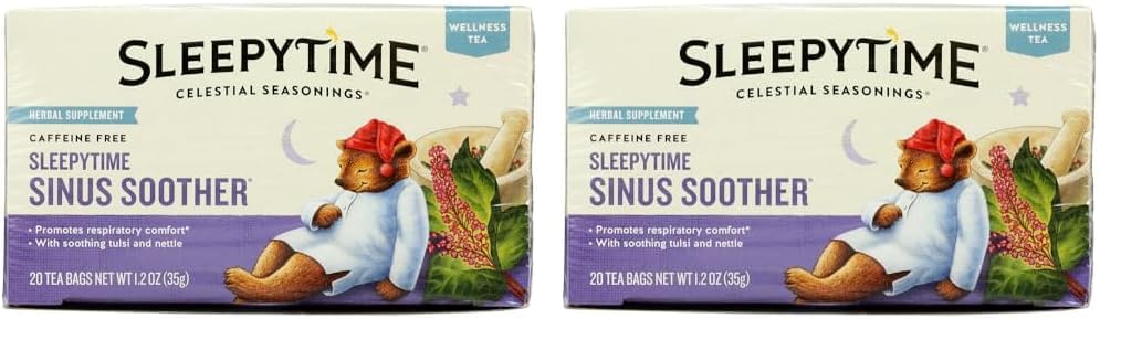 Celestial Seasonings Sleepytime Immune Tea – Housewarming and Holiday Herbal Tea Gift Bundle