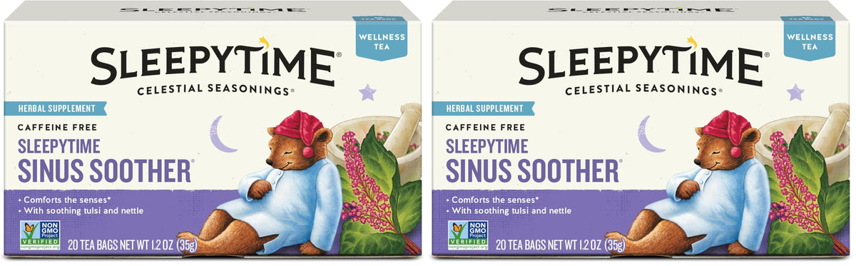 Celestial Seasonings Sleepytime Immune Tea – Housewarming and Holiday Herbal Tea Gift Bundle