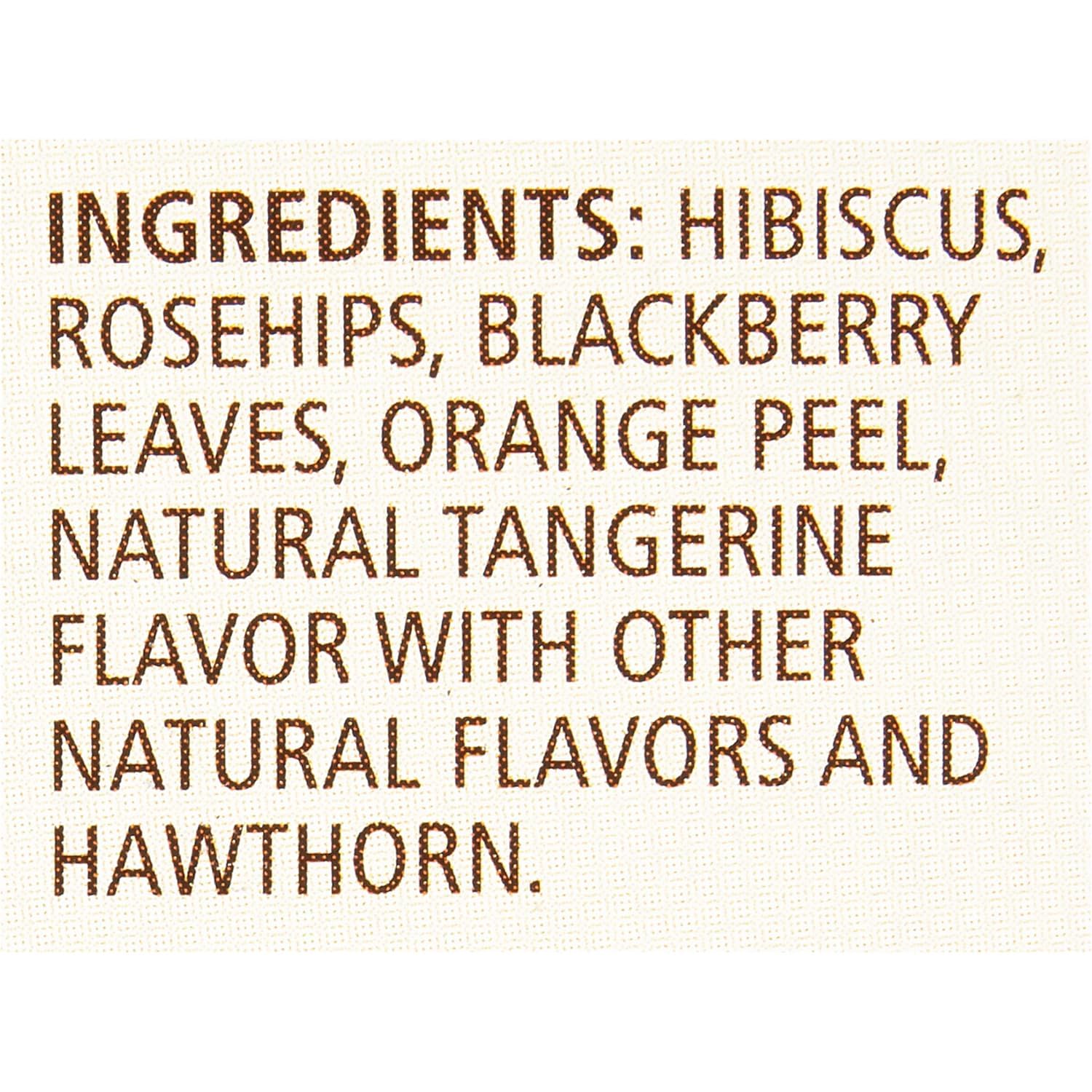 Celestial Seasonings Tangerine Orange Zinger Herbal Tea – Kid-Friendly Lunchbox Herbal Brew, No Caffeine, 20 Bags