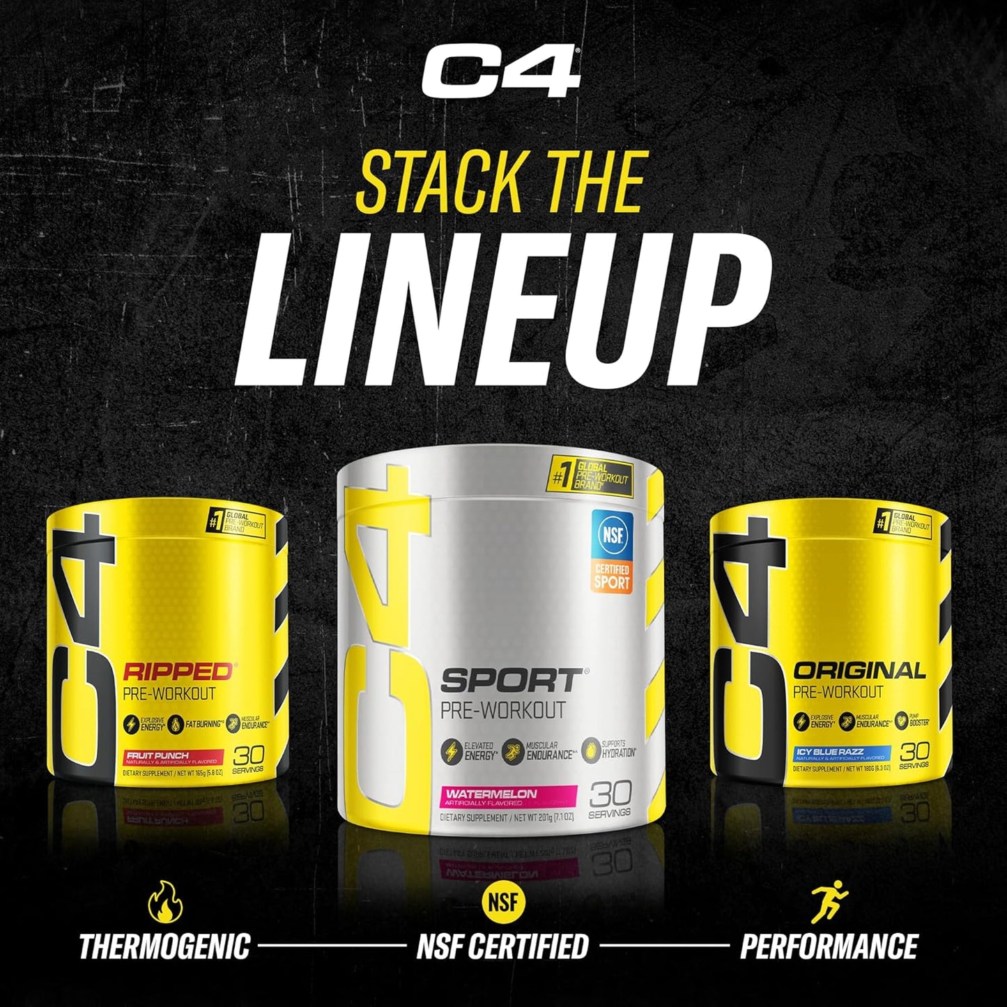 Cellucor C4 Original Pre Workout Cherry Limeade – Birthday Gift for Gym-Loving Friends and Partners