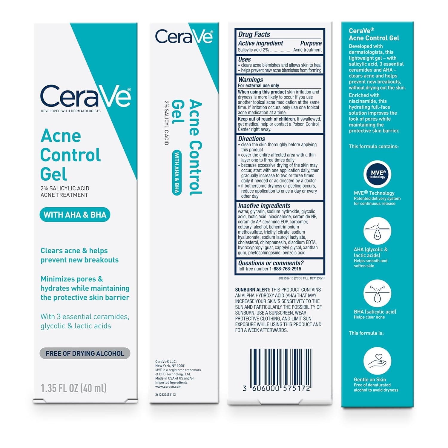 CeraVe Acne Control Gel – Nightly Self-Care for Clearer, Calmer Skin
