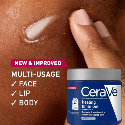 CeraVe Healing Ointment for Kids – Gentle Eczema & Dry Skin Relief for Nursery & Playroom Use