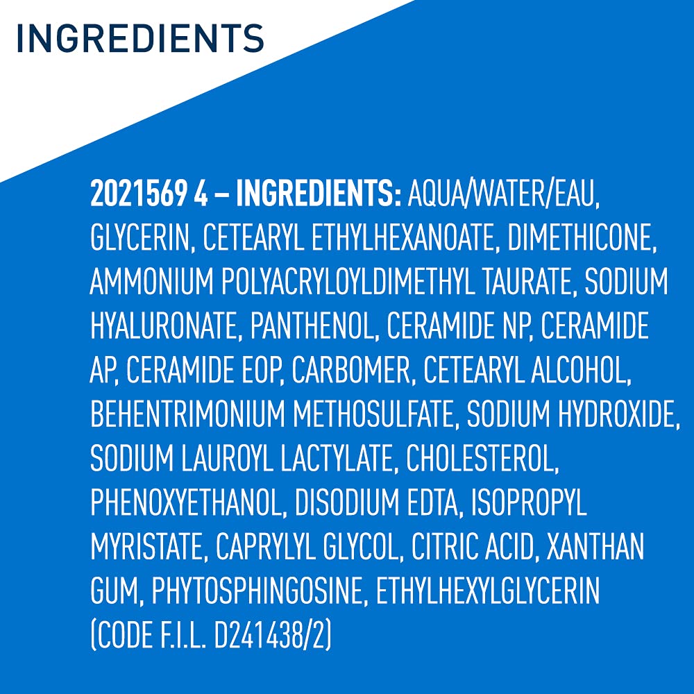 CeraVe Hyaluronic Acid Serum – Fragrance Free Hydration for Sensitive, Allergy-Prone Skin, 1 oz