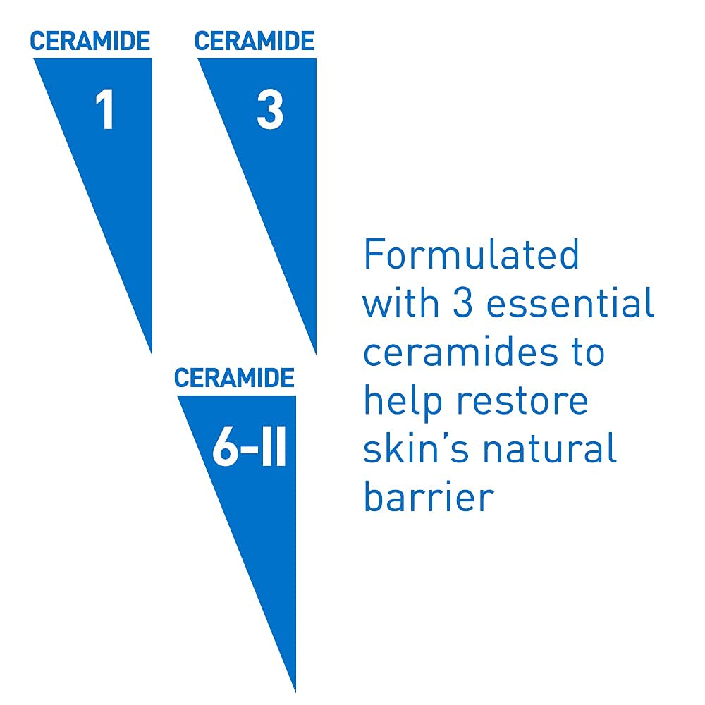 CeraVe Hydrating Cream To Foam Cleanser – Evening Wind-Down Face Wash for a Calming Nightly Skincare Ritual