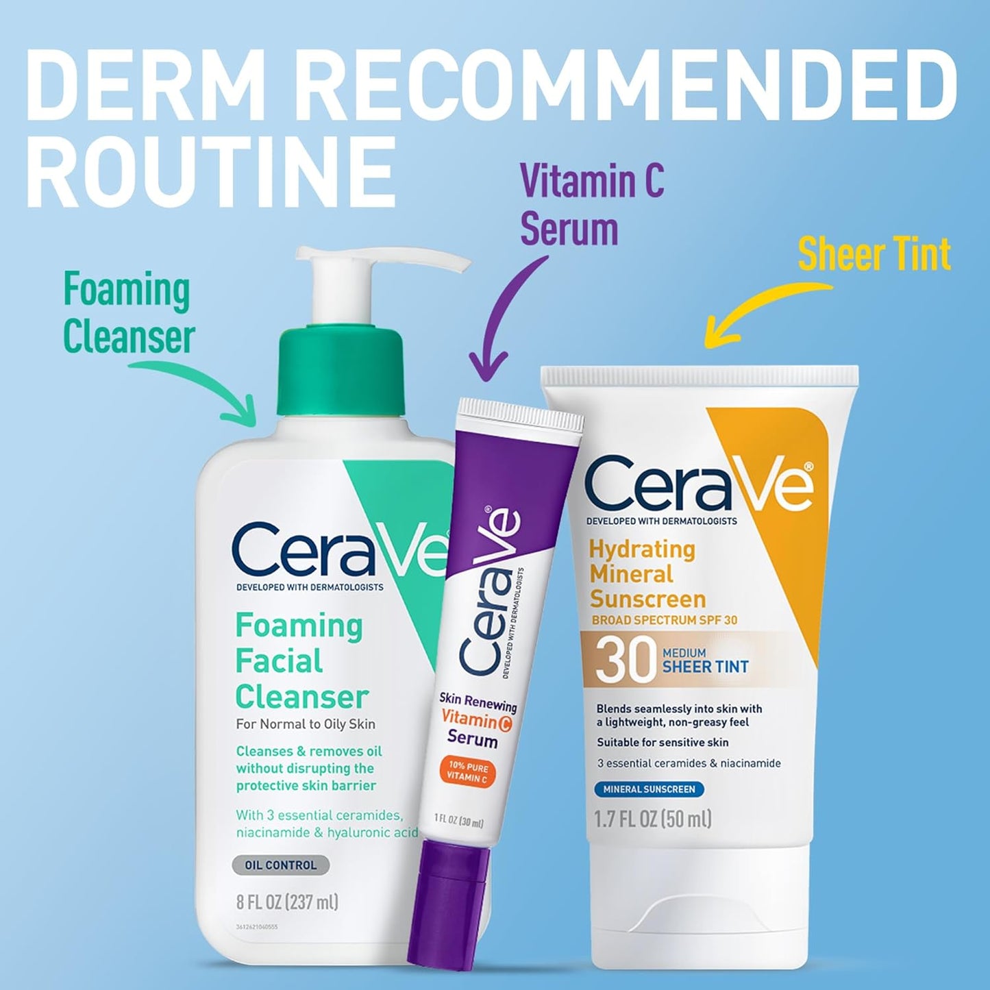 CeraVe Mineral Sunscreen SPF 30 – Safe Daily Sun Protection Without Chemical Filters