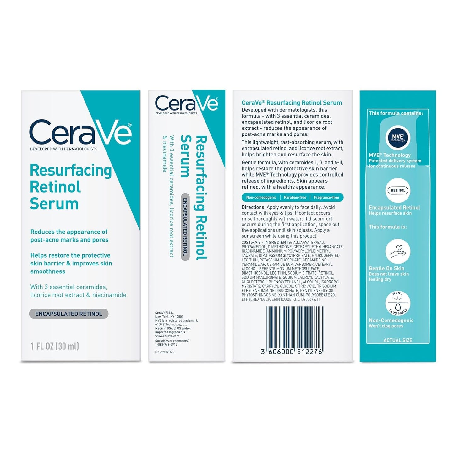 CeraVe Resurfacing Retinol Serum – Nightly Wind-Down Ritual for Post-Acne Marks and Brighter Skin