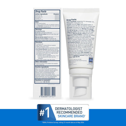 CeraVe Ultra-Light Moisturizing Lotion SPF 30 – One-Step Daily Face Lotion for Capsule Skincare Routines