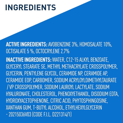 CeraVe Ultra-Light Moisturizing Lotion SPF 30 – One-Step Daily Face Lotion for Capsule Skincare Routines