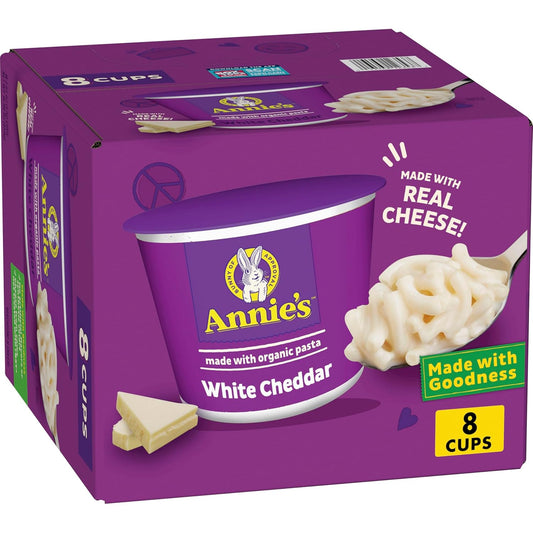 certified organic pasta inside each cup
