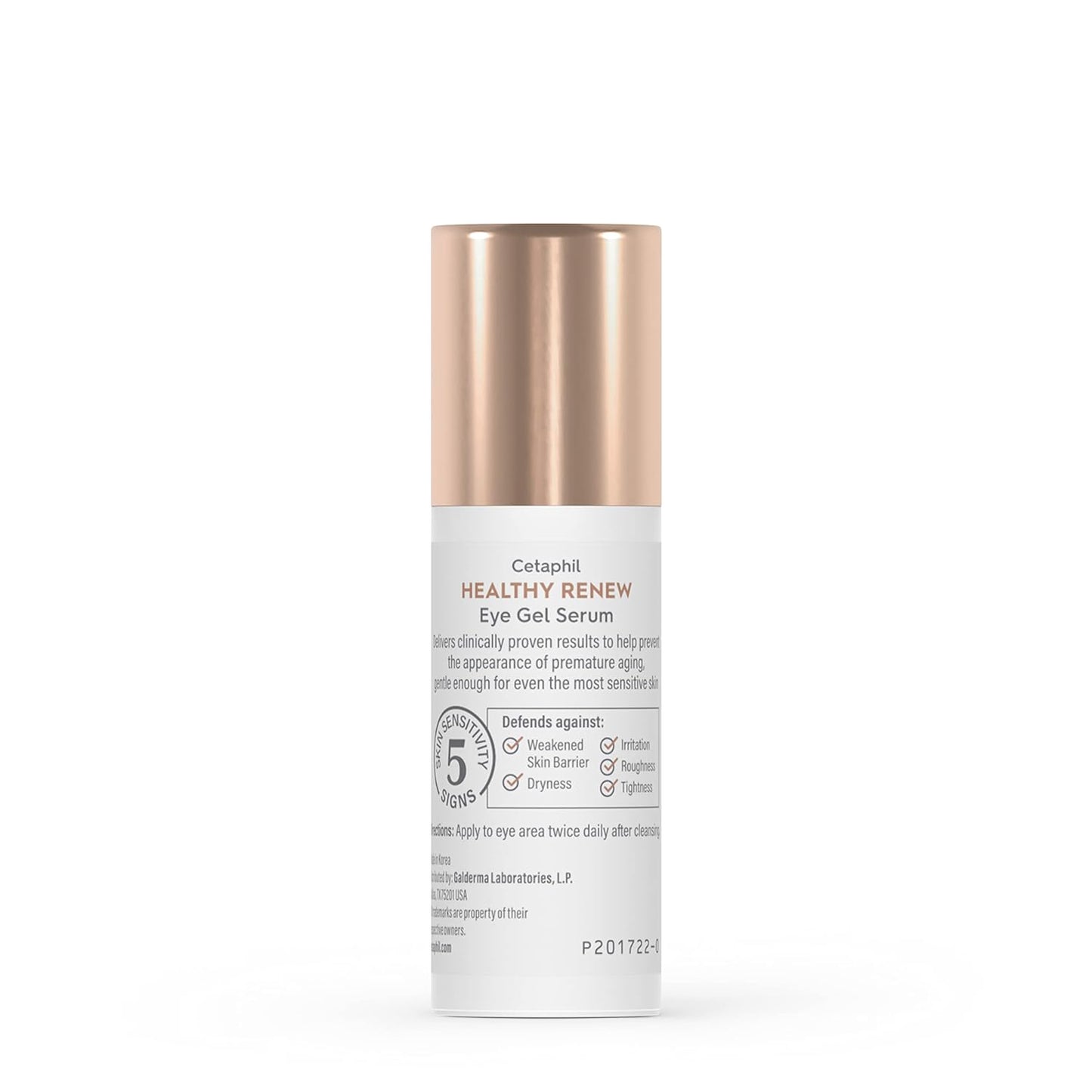 Cetaphil Healthy Renew Eye Gel Serum – Calming Self Care Ritual for Sensitive Skin, Nightly Anti Aging Hydration
