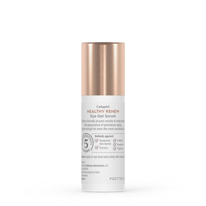 Cetaphil Healthy Renew Eye Gel Serum – Calming Self Care Ritual for Sensitive Skin, Nightly Anti Aging Hydration