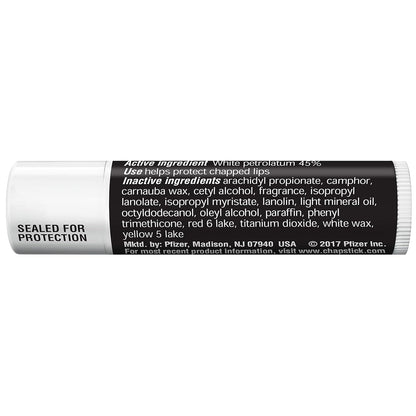 ChapStick Classic Original Lip Balm Tubes – Nightly Self-Care Essential for Bedtime Lip Hydration Ritual