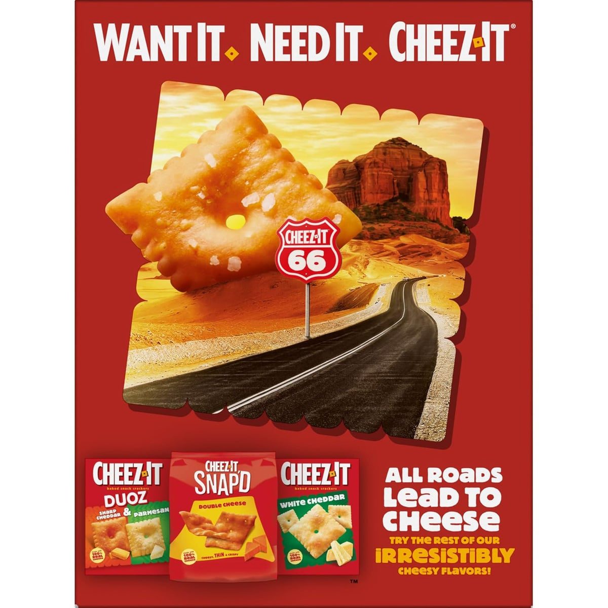 Cheez-It Grooves Sharp White Cheddar Crackers – Desk Drawer Office Snack for Mid-Morning Focus Breaks and Afternoon Slumps, 3.25oz 6-Pack