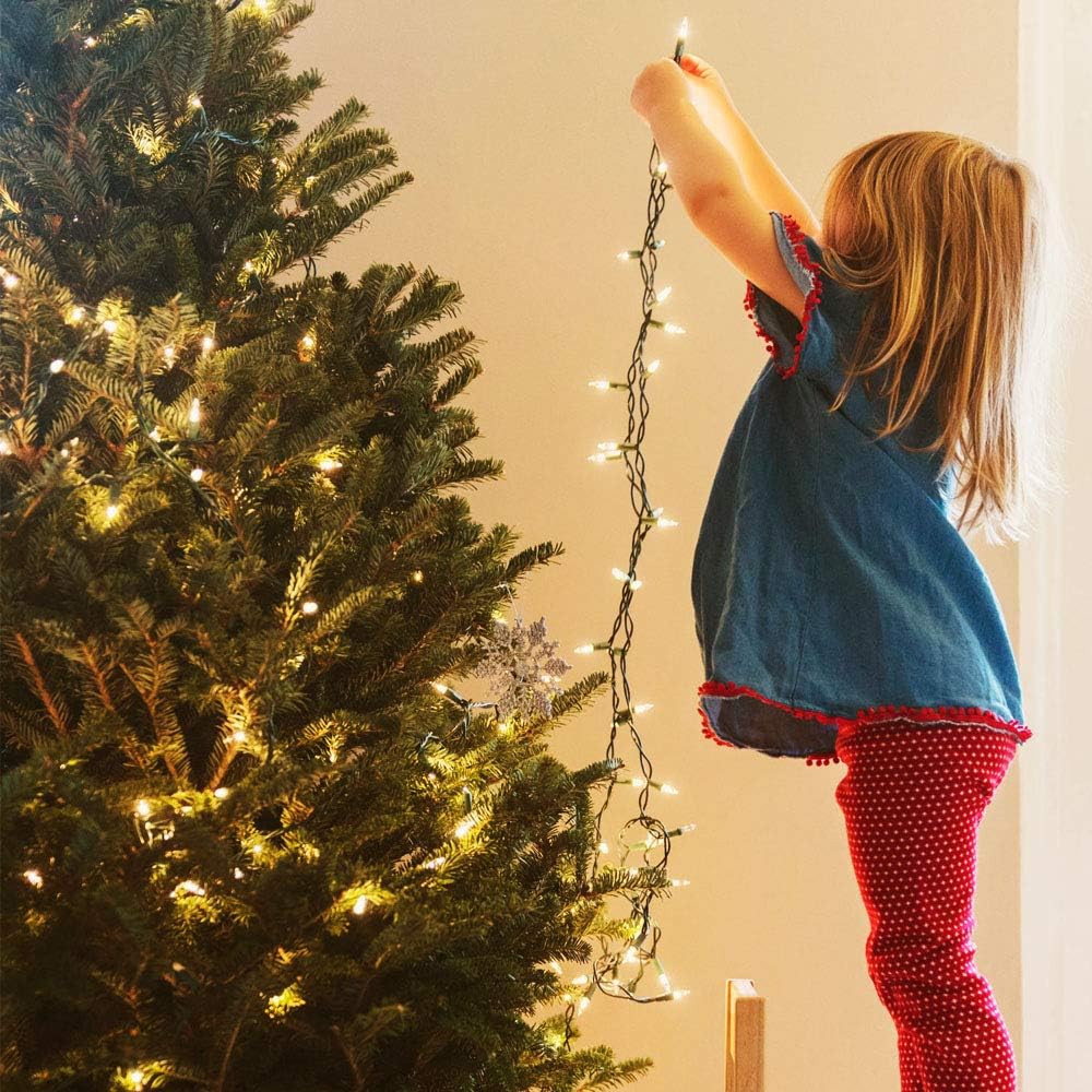 Child Safe LED String Lights with Cool to Touch Bulbs and 6 Hour Auto Timer, Nursery Night Light and Kids Bedroom Mood Lamp, Waterproof USB or Battery