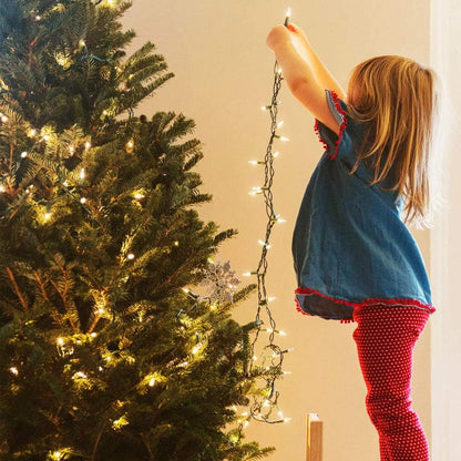 Child Safe LED String Lights with Cool to Touch Bulbs and 6 Hour Auto Timer, Nursery Night Light and Kids Bedroom Mood Lamp, Waterproof USB or Battery