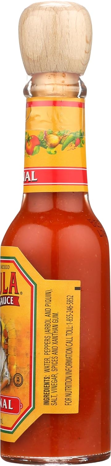Cholula Hot Sauce 2 oz – Travel-Size Condiment for Road Trips and Backpacking