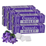Choward's Violet Mints Candy 6-Pack – Thoughtful Housewarming and Holiday Gift for Her, Individually Wrapped Retro Treats