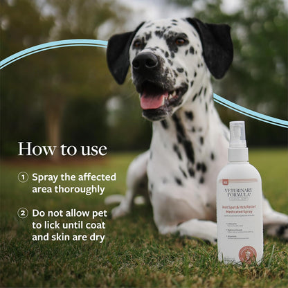 citrus scent and compatible use with the hot spot & itch relief shampoo and conditioner