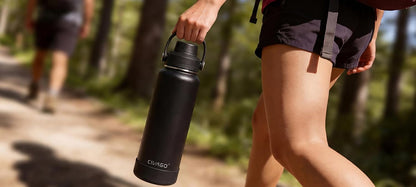 CIVAGO 32 oz Insulated Stainless Steel Water Bottle for Mindful Hydration at Home