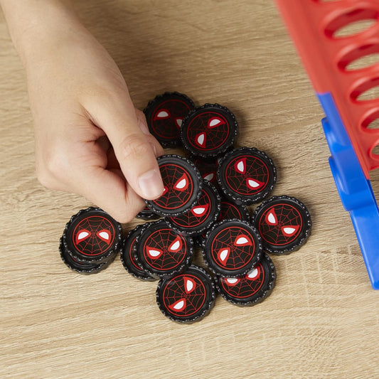 classic 2-player connect 4 grid with 21 red discs and 21 black discs (42 total)