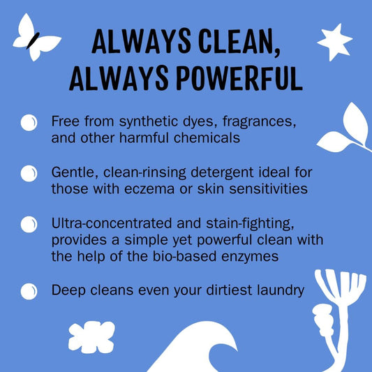 clean surfactants combined with active enzymes for soil, oil, and stain penetration