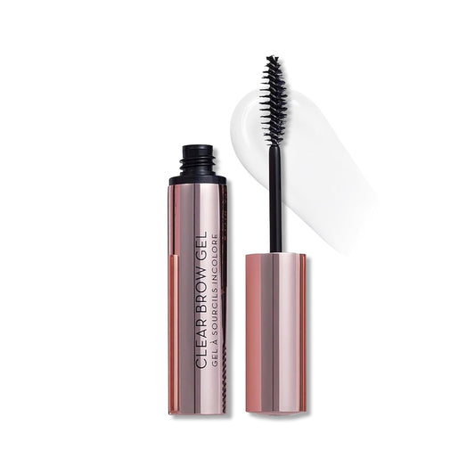 clear, colorless gel formula universally compatible with all brow colors