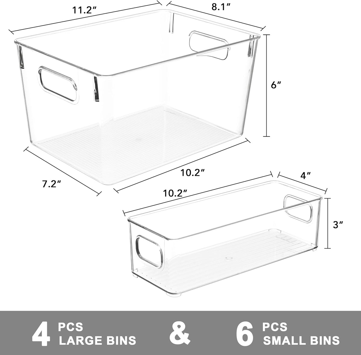 clear shatter-resistant bpa-free plastic for food-safe storage