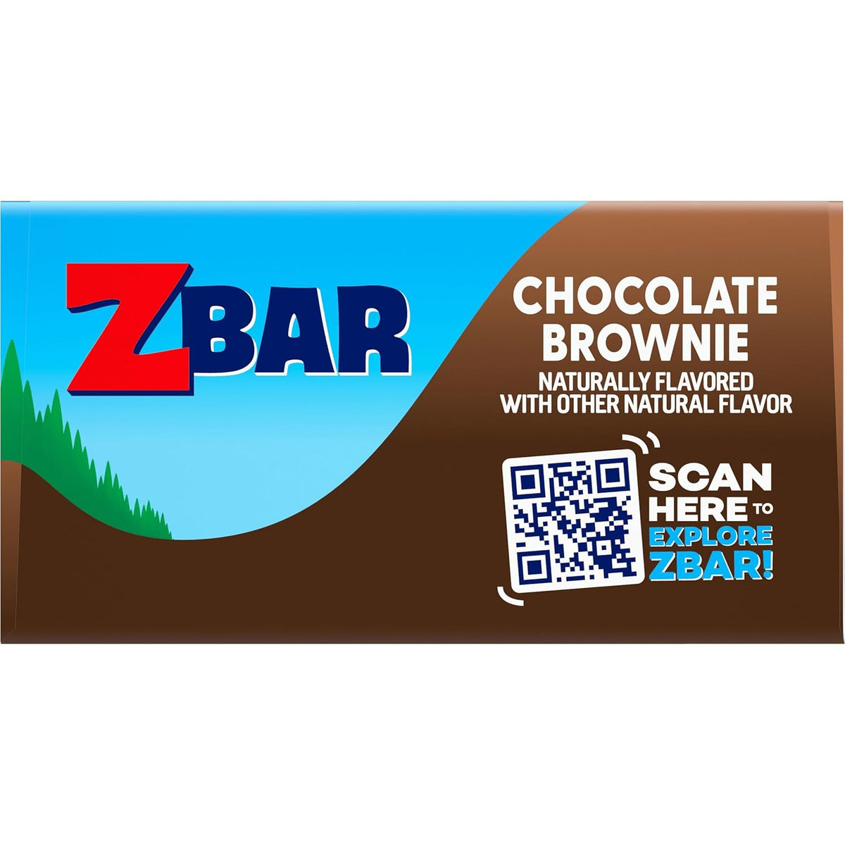 CLIF Kid Zbar Chocolate Brownie Soft-Baked Bars – Energy Snack for Bike Rides and Playground Days, 12 Count