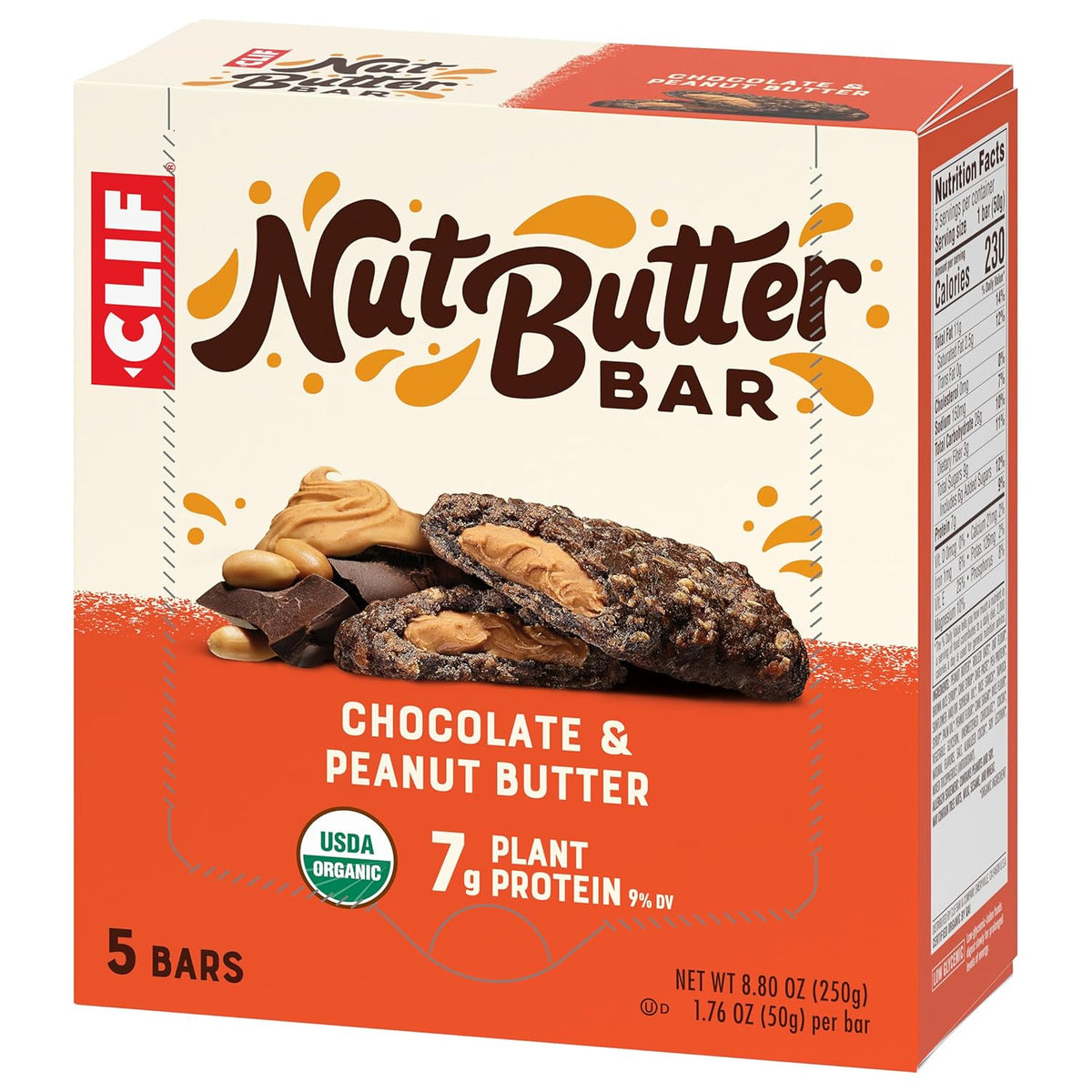 CLIF Nut Butter Bar – Organic Plant-Based Energy Bar for Kitchen Pantry Wellness Rituals