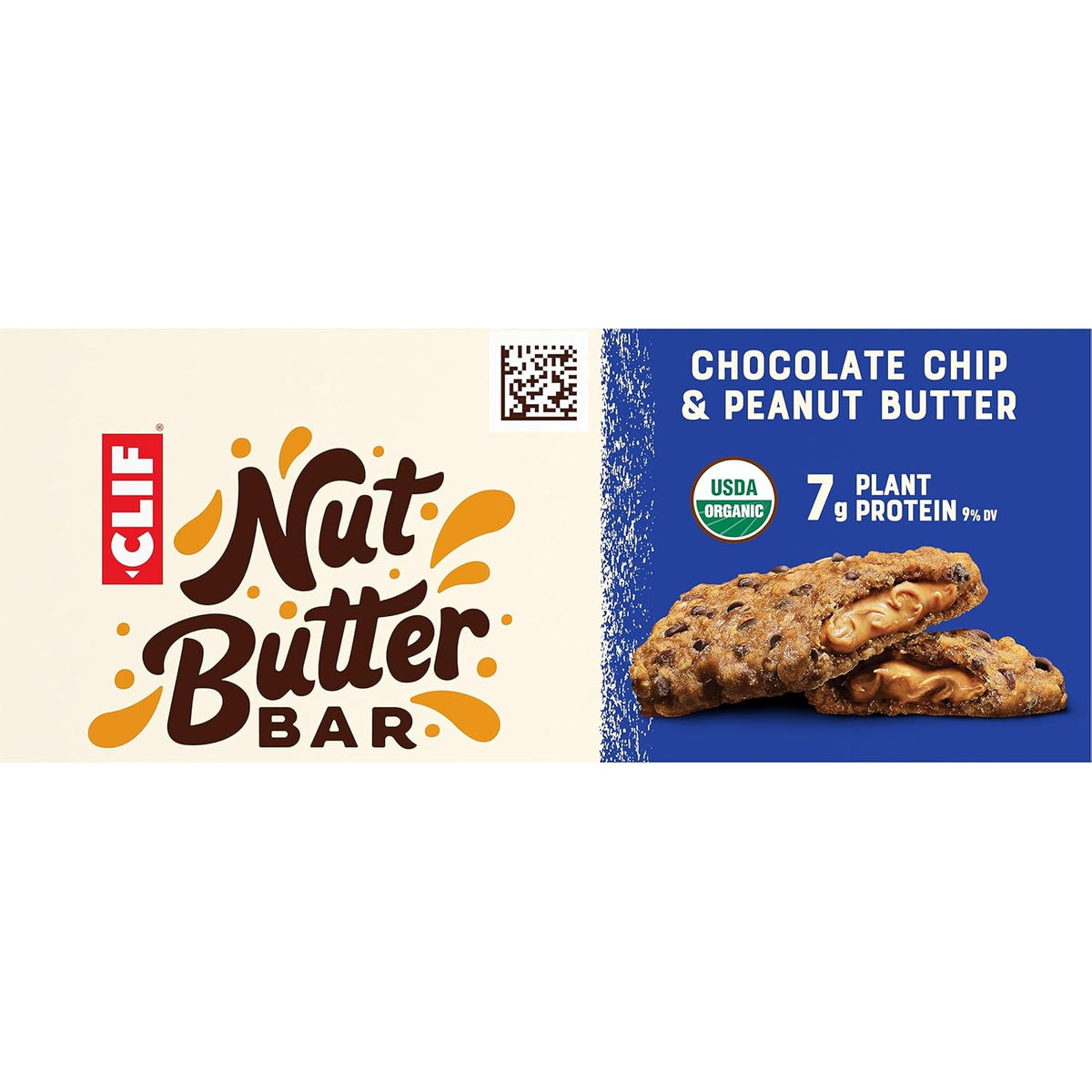 CLIF Nut Butter Bar – Plant-Based Fuel for Post-Workout Wellness Routine, Organic