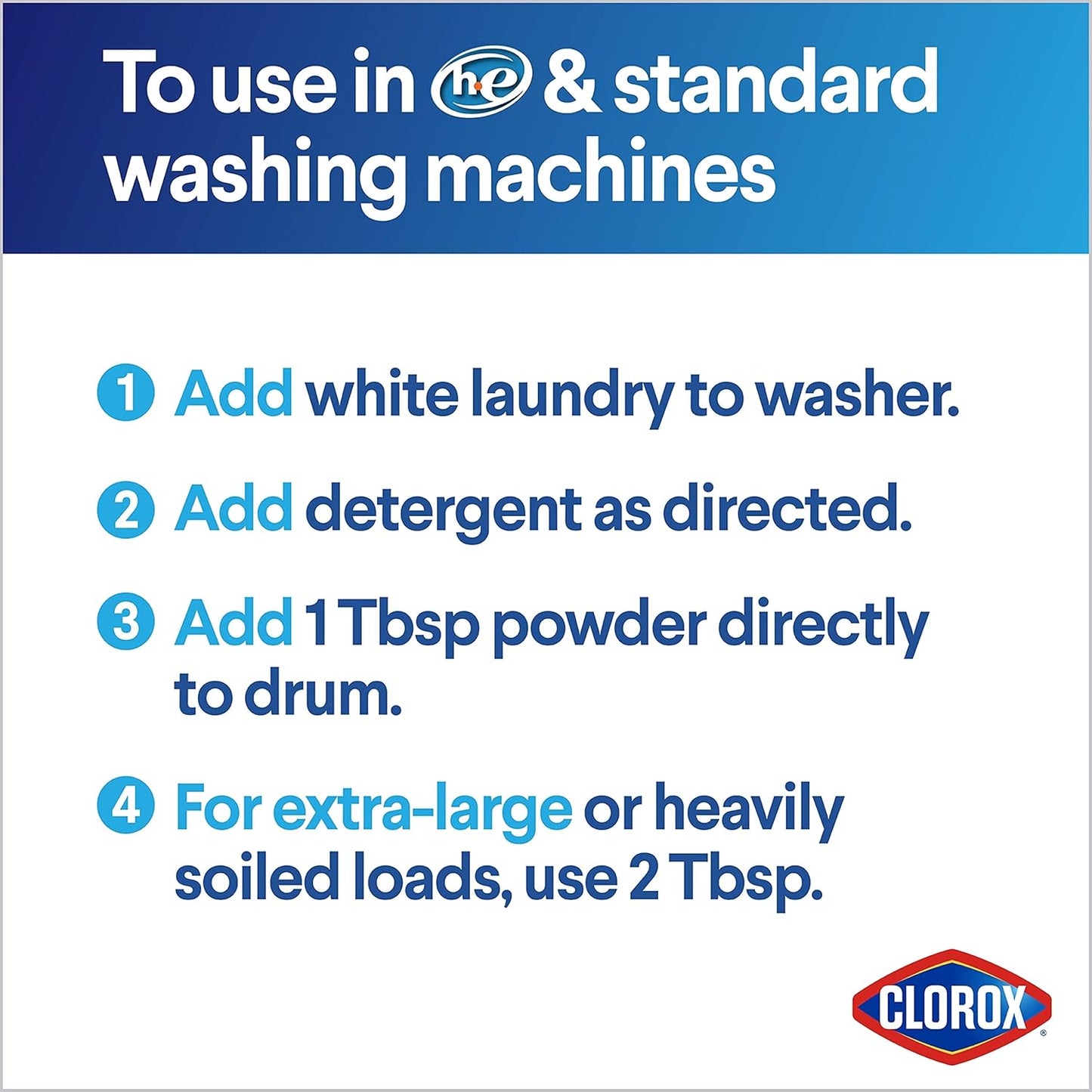 Clorox Bleach Powder – Minimalist Laundry Room Swap, One Bottle Makes 60 Gallons