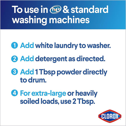 Clorox Bleach Powder – Minimalist Laundry Room Swap, One Bottle Makes 60 Gallons
