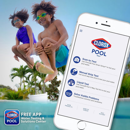 Clorox Pool&Spa Shock XTRABLUE Plus Pet-Safe Swimming Pool Shock, pH-Balanced Granular Formula Safe Around Kids, Dogs, and Family Gatherings