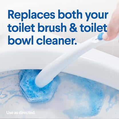 Clorox ToiletWand Disinfecting Refills – Streamlined No-Brush Toilet Care for Minimalist Bathrooms, 30 Preloaded Pads