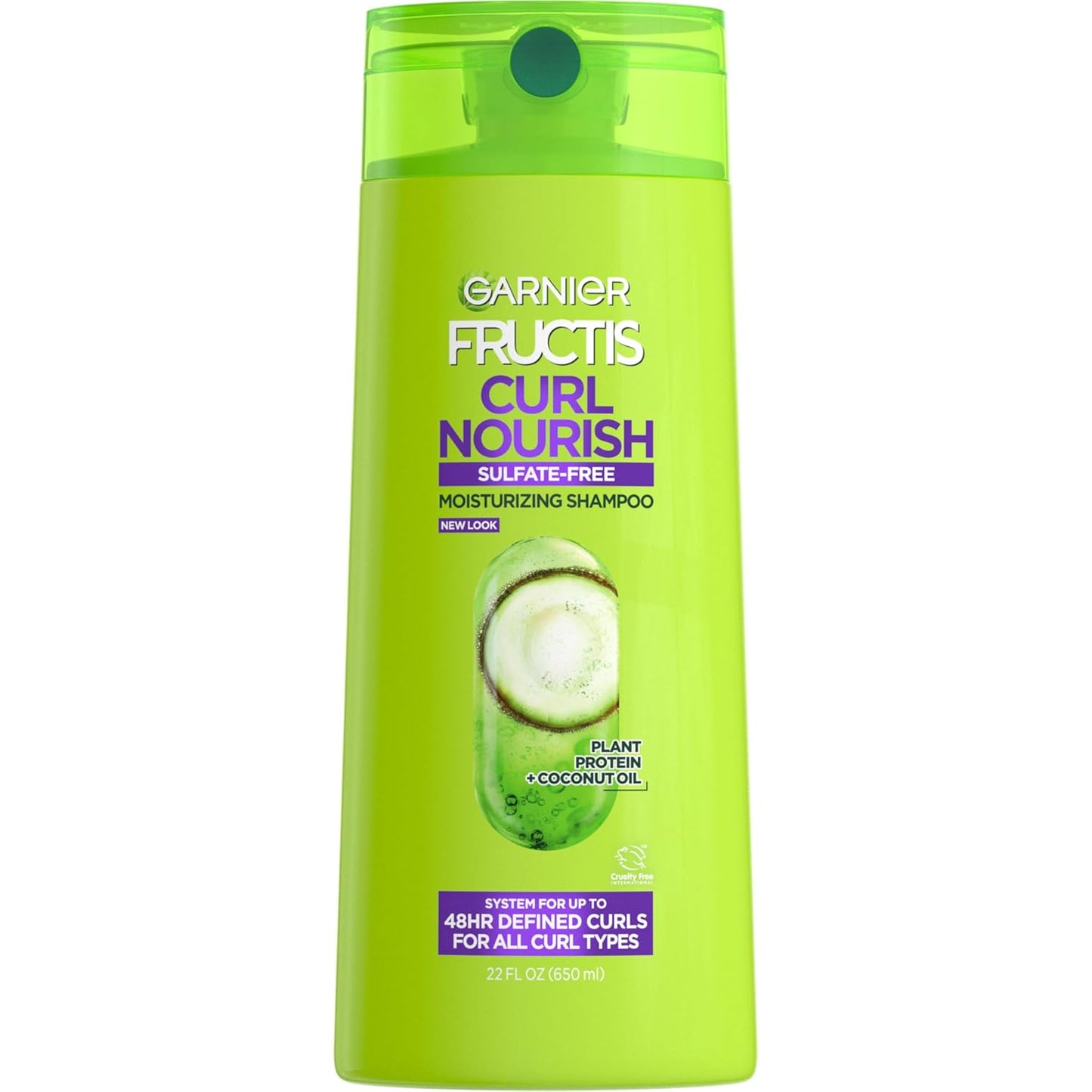 coconut oil and plant protein infusion for moisture and strengthening