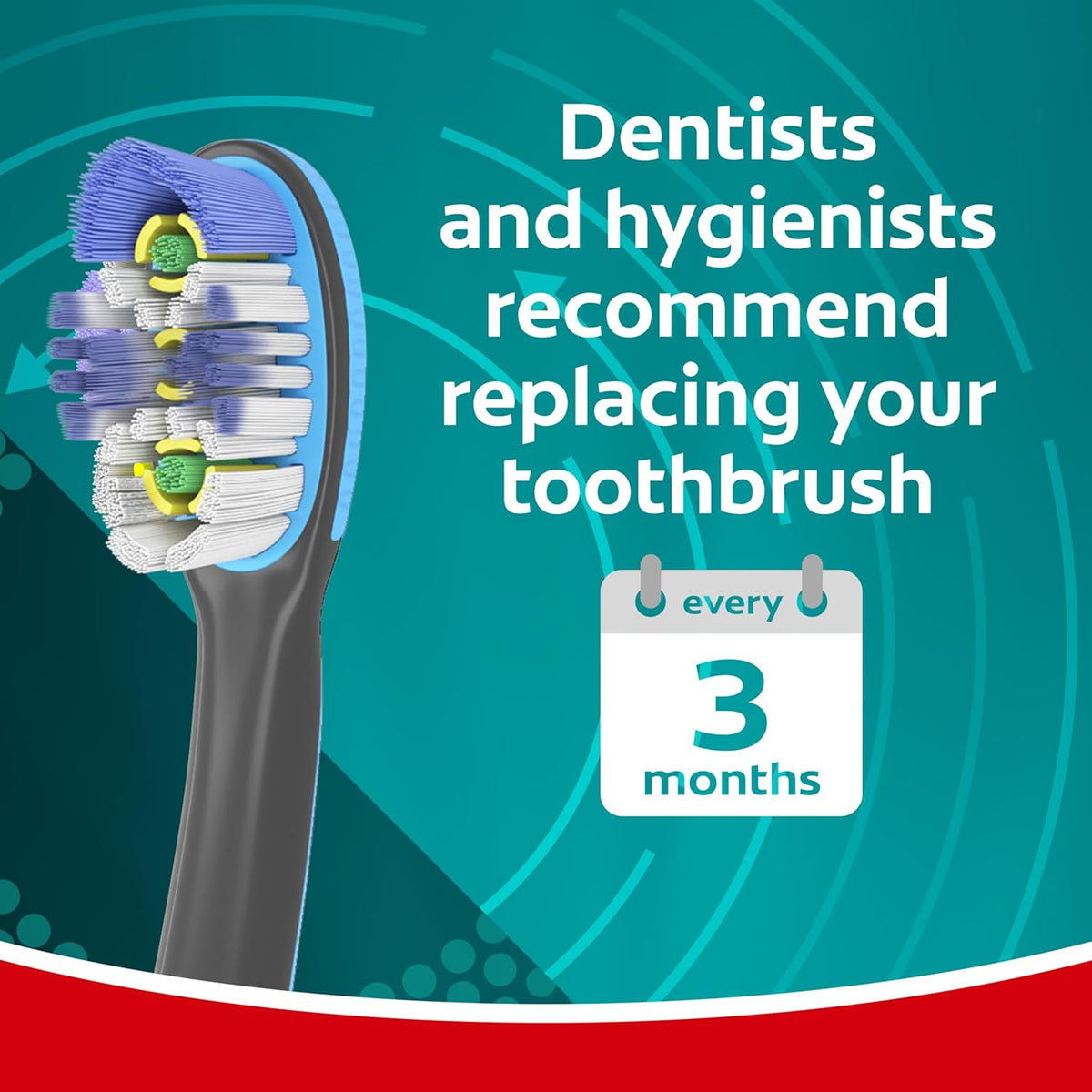 Colgate 360 Vibrate Battery Powered Toothbrush for Home Bathroom Self-Care Routine, 2 Pack