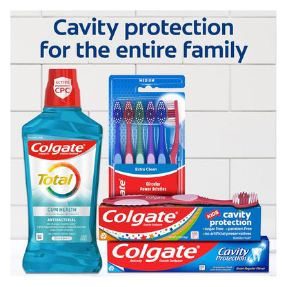 Colgate Cavity Protection Toothpaste – Focus-Boosting Morning Routine Essential for Professionals