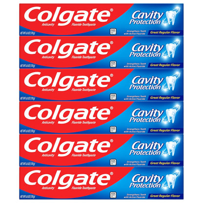 Colgate Cavity Protection Toothpaste – Focus-Boosting Morning Routine Essential for Professionals