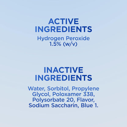 Colgate Peroxyl Kids' Mouth Sore Rinse – Gentle Formula for Family Oral Care & Canker Sores