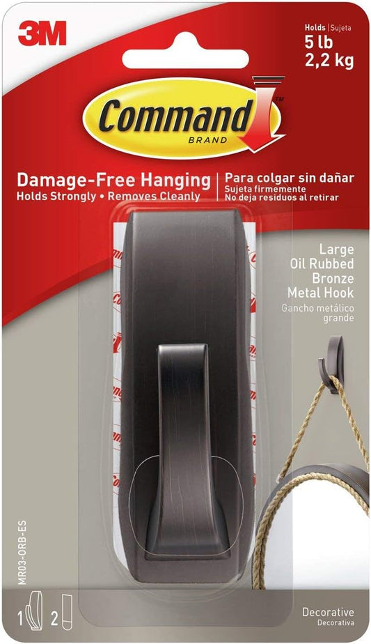command adhesive strip mounting system holds up to 5 lb
