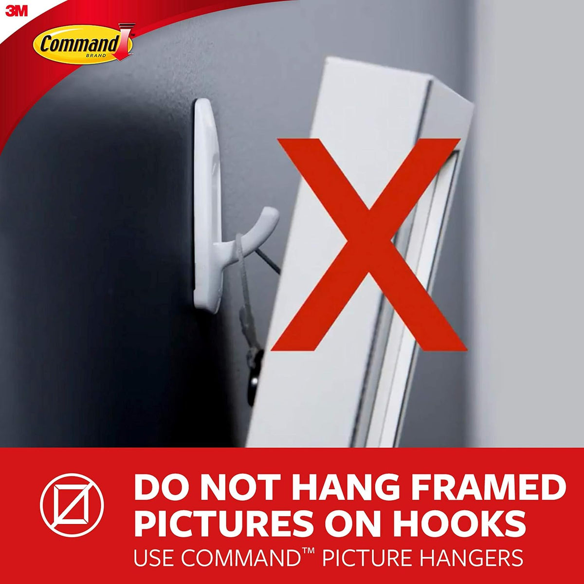 Command Bath Large Towel Hook Value Pack – Damage-Free Robe and Towel Hanger for Polished Guest Bathroom Style