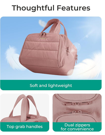 compact 11.8"l x 7.3"w x 8.3" footprint fitting standard carry-on and gym bags