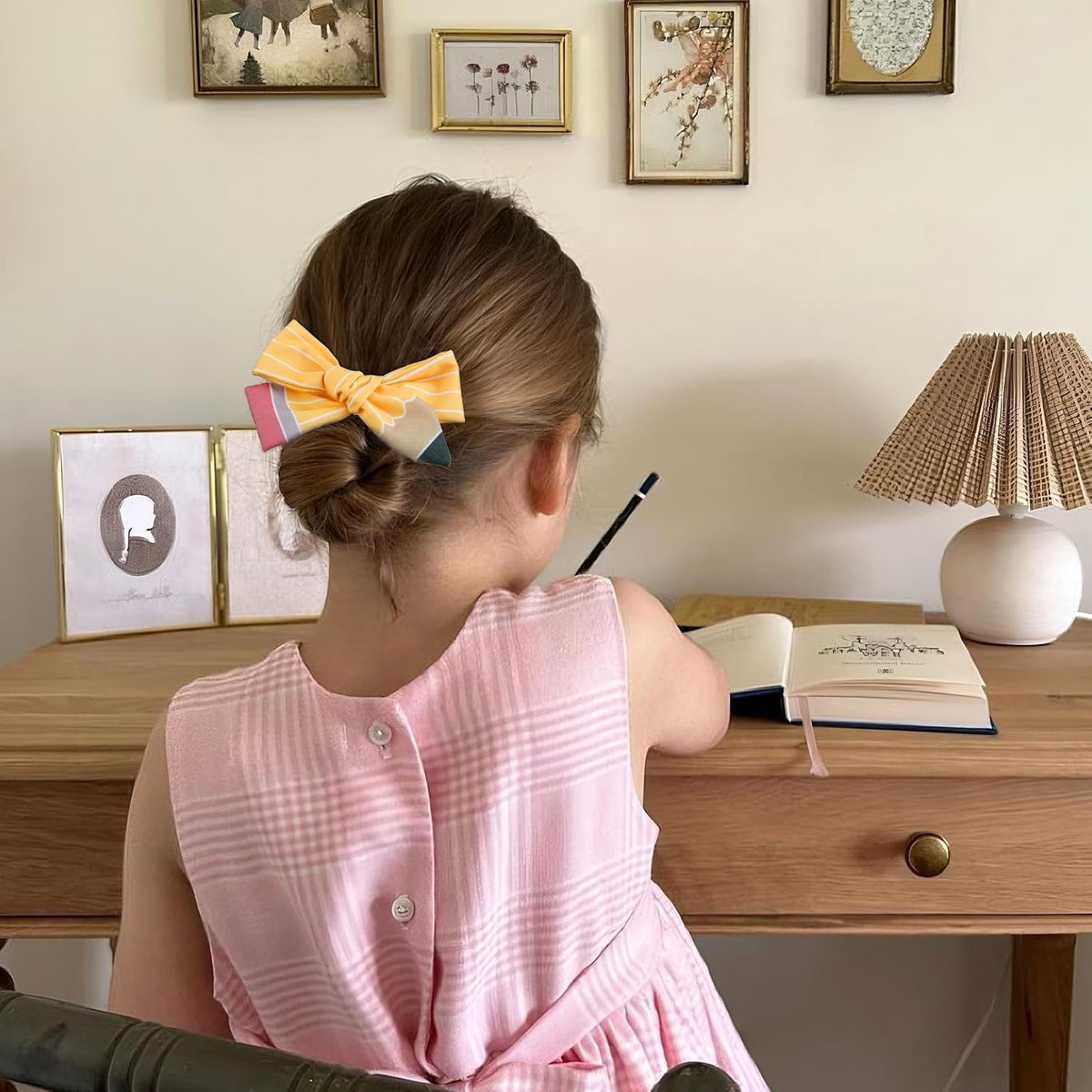 compact accessory size designed for girls' and women's hair