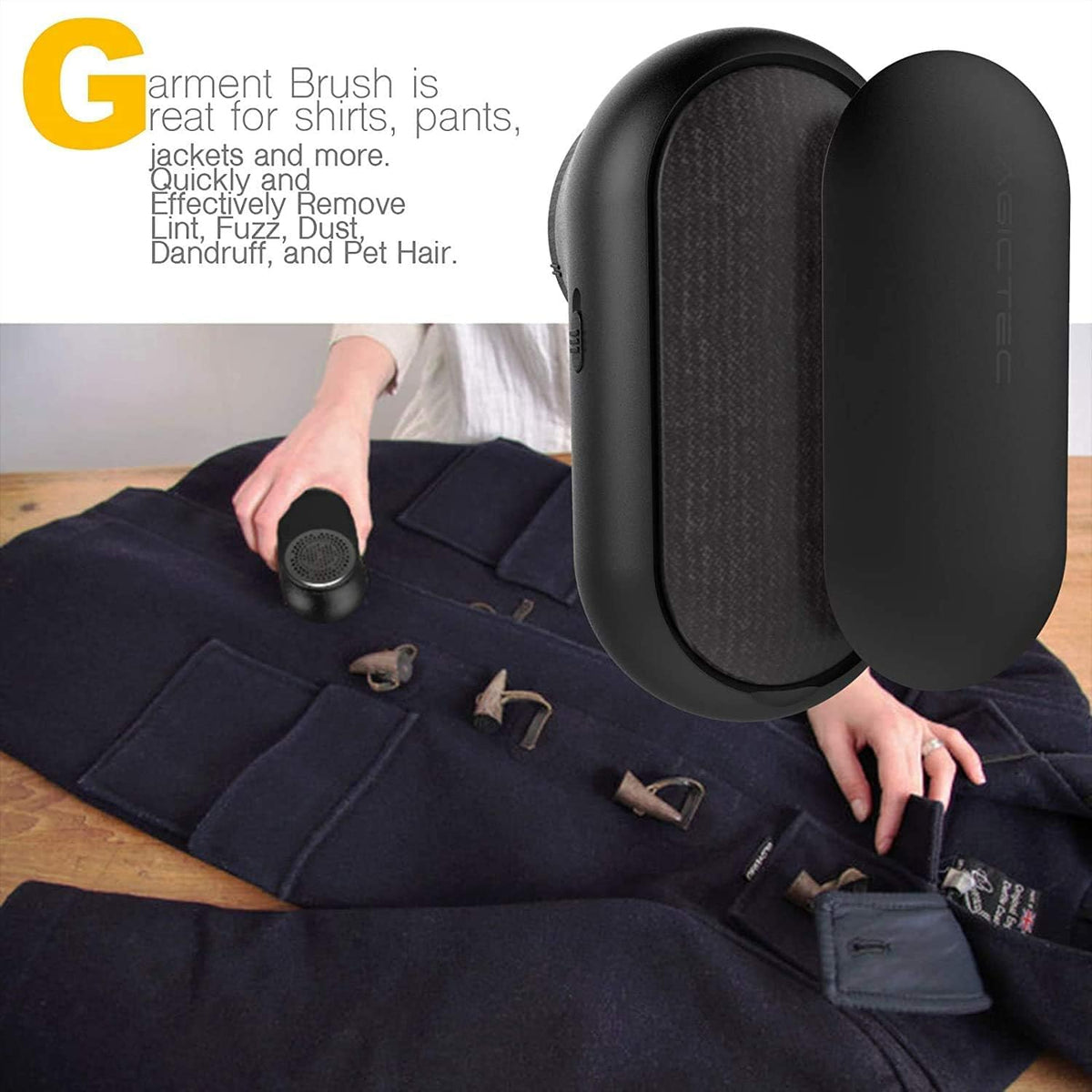 compact dimensions (5.7" x 3.3" x 3.1") and lightweight 8-ounce abs plastic shell