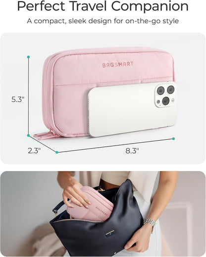 compact dimensions of 8.3"l x 5.3"w x 2.3"h and 3.52 oz total weight