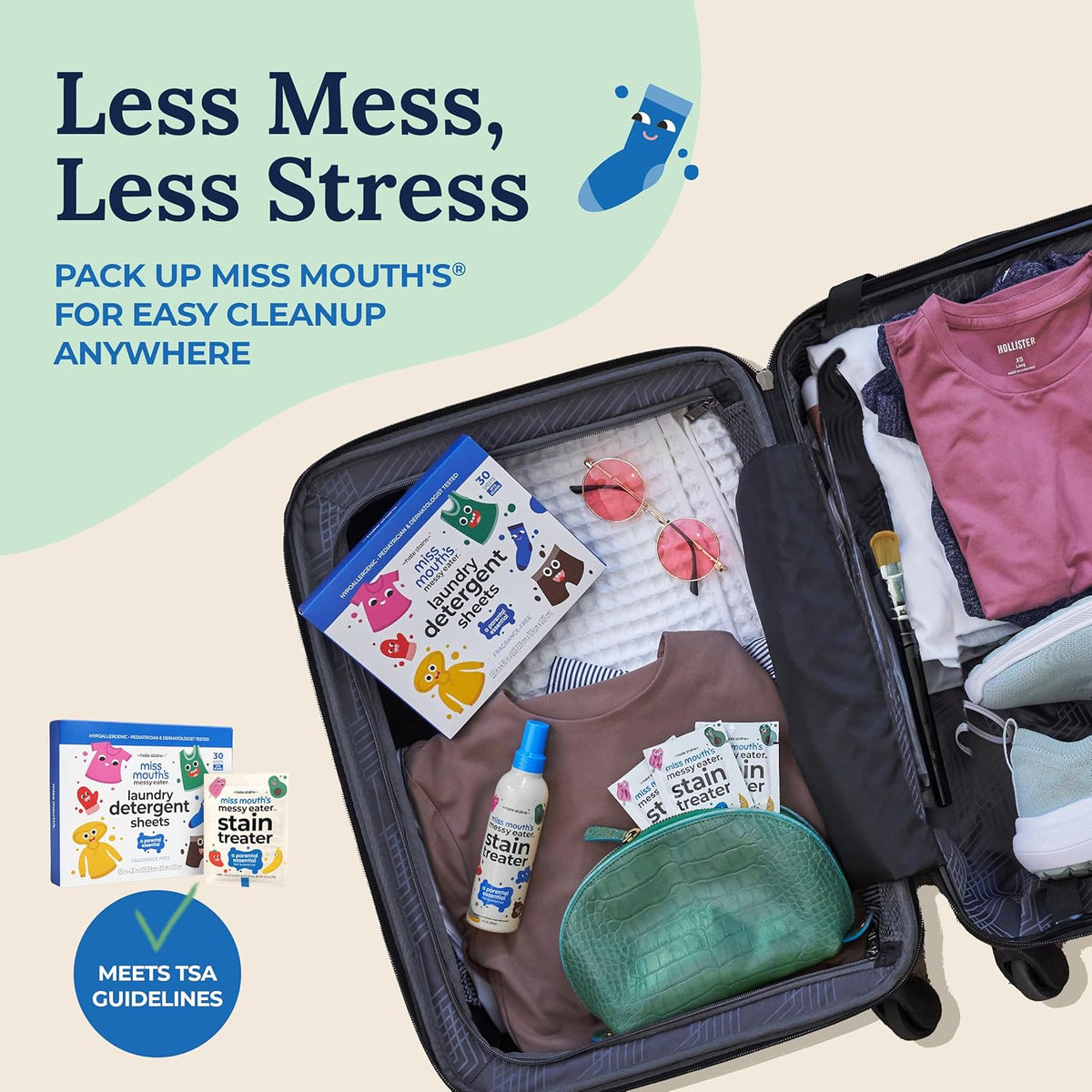 compact, lightweight, low-plastic packaging designed for travel and storage