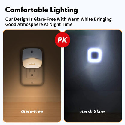 compact side-plug form factor that leaves adjacent outlet free (2.36" footprint)