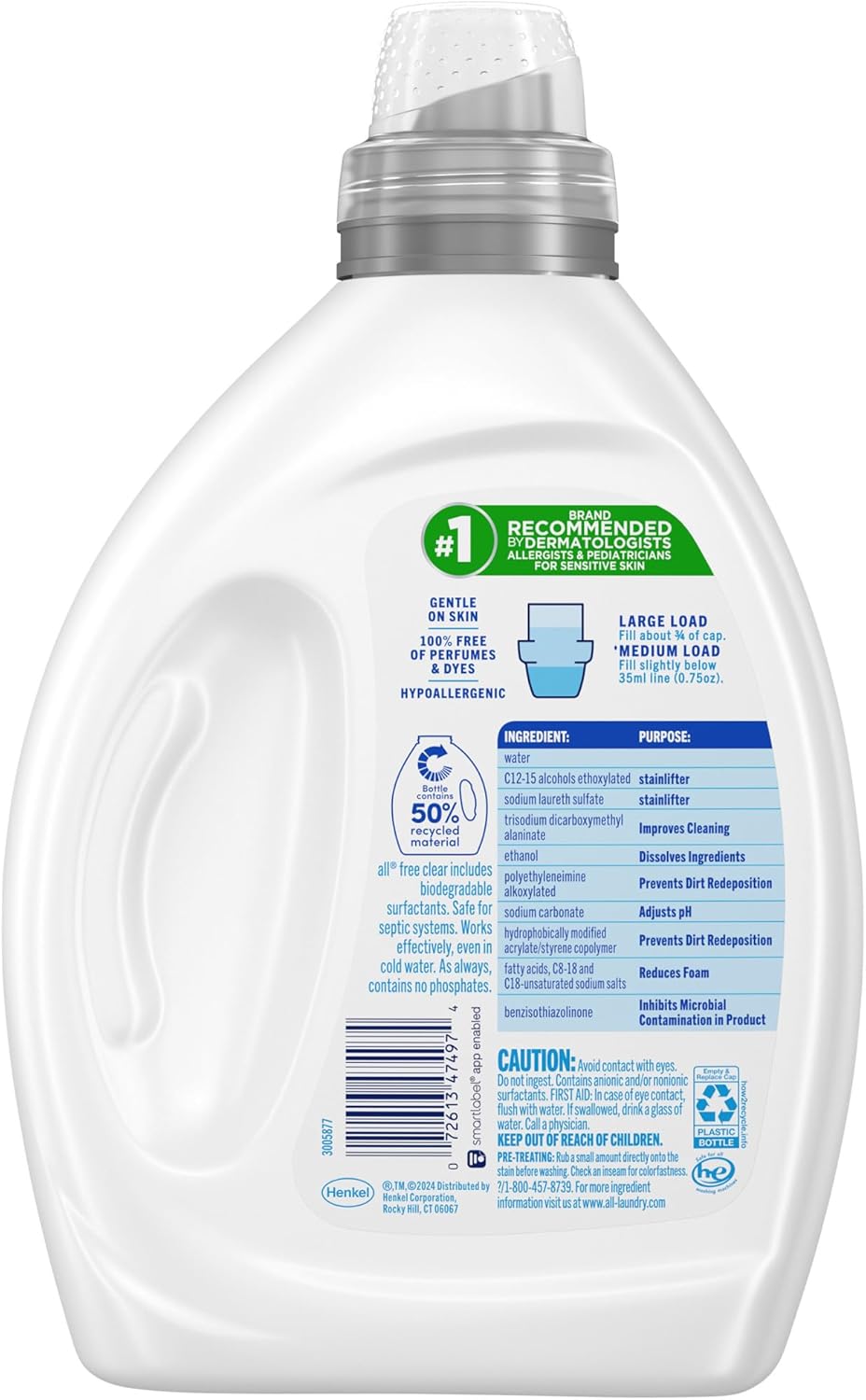 compatible with all he (high-efficiency) and standard washing machines