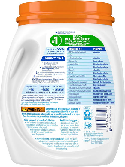 compatible with all washing machines including high-efficiency (he) models and dissolves in cold water