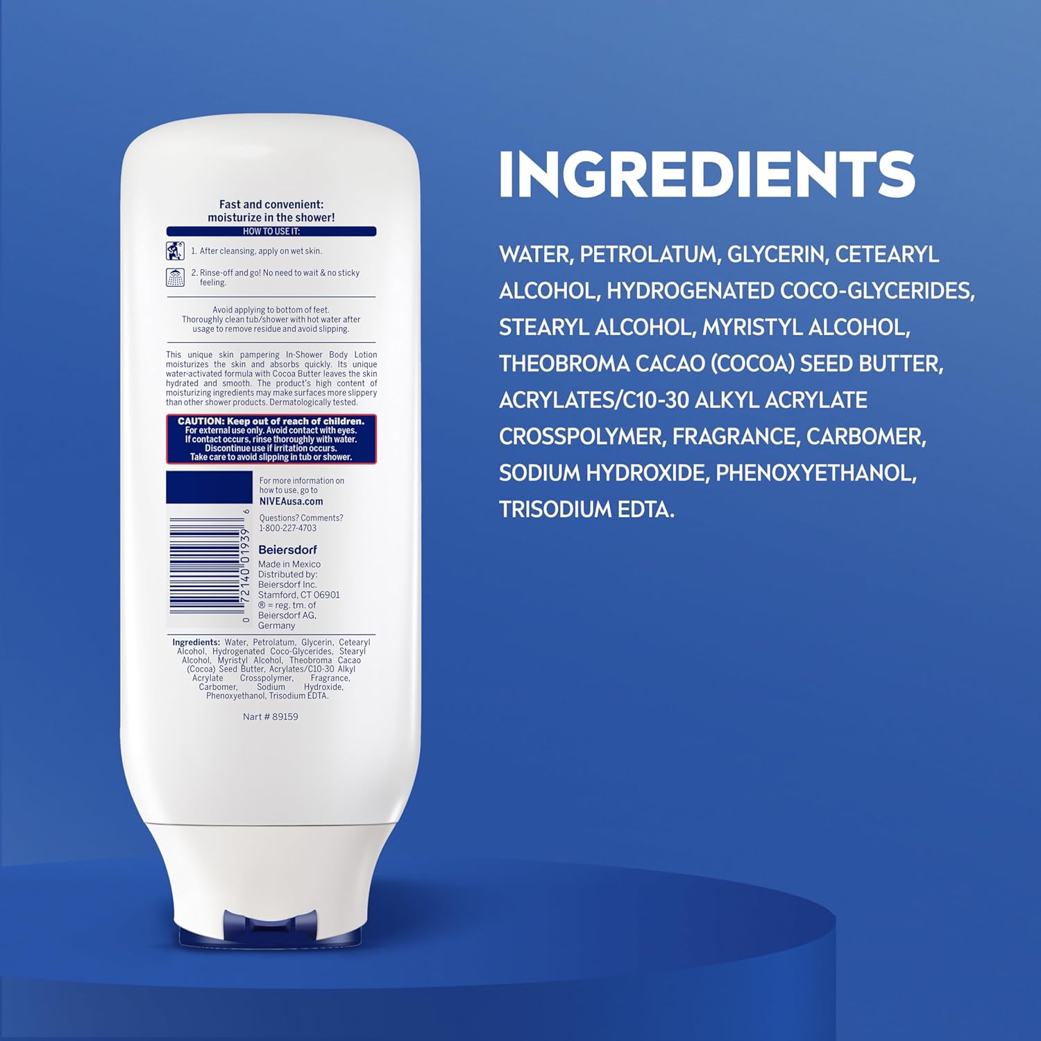 compatible with any existing body wash or shower gel routine